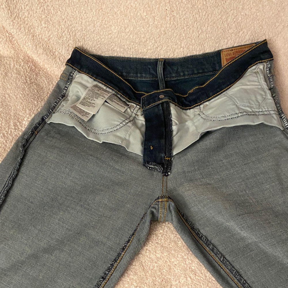 Levi's 312 shaping slim Dark wash Straight Jeans women’s - Picture 9 of 12